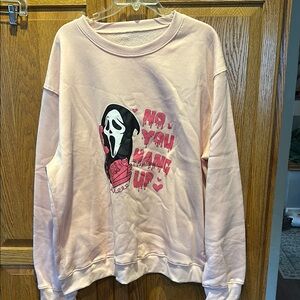 Pink Graphic Women's Sweater